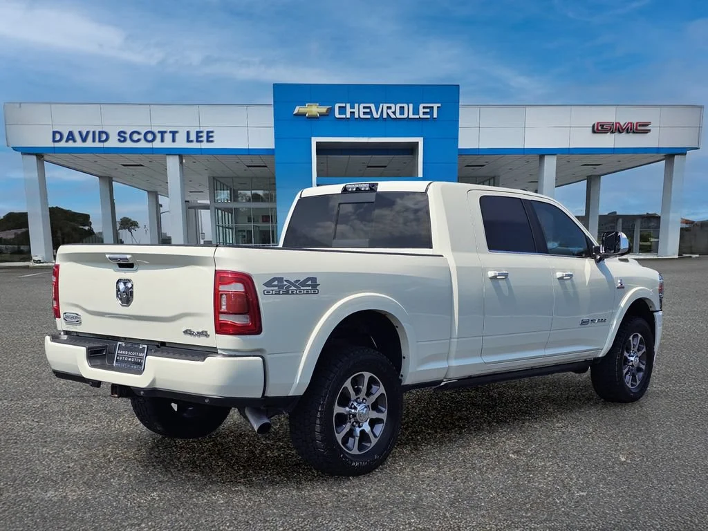 Used 2021 Pearl White Ram Longhorn image 10
