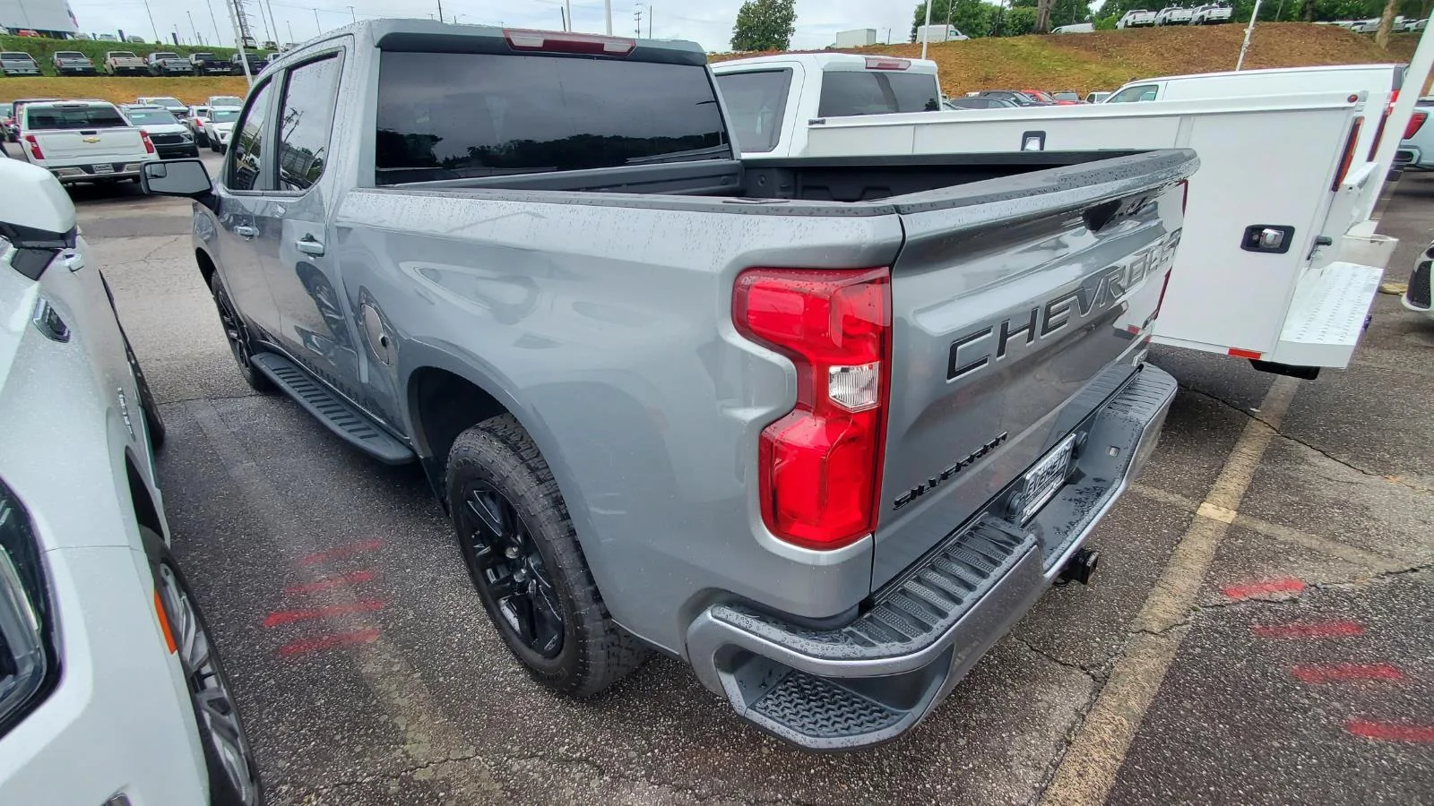 Used 2024 Sterling Gray Metallic Chevrolet RST image 8