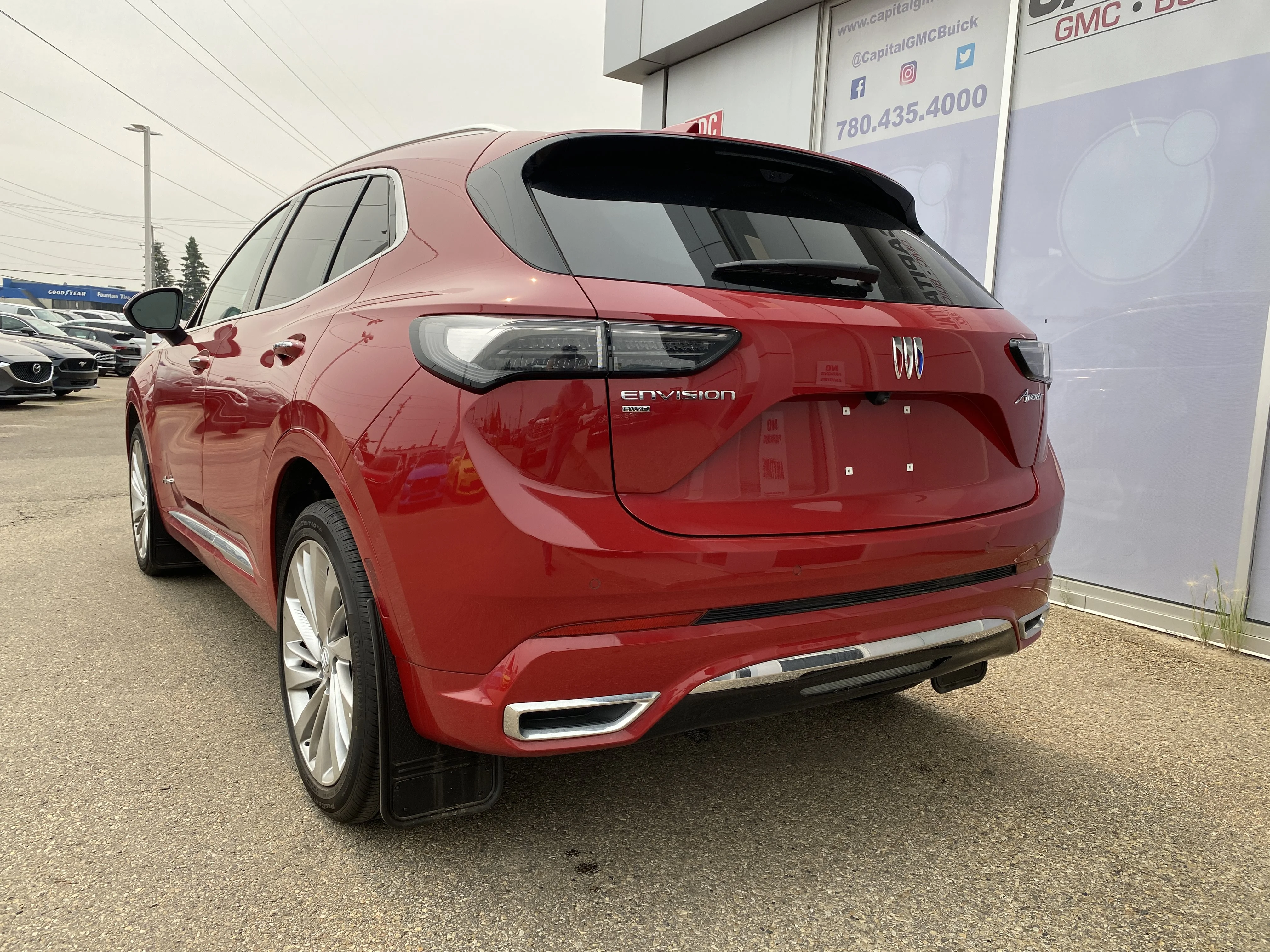 Certified Used 2025 Red Buick Avenir AWD image 3
