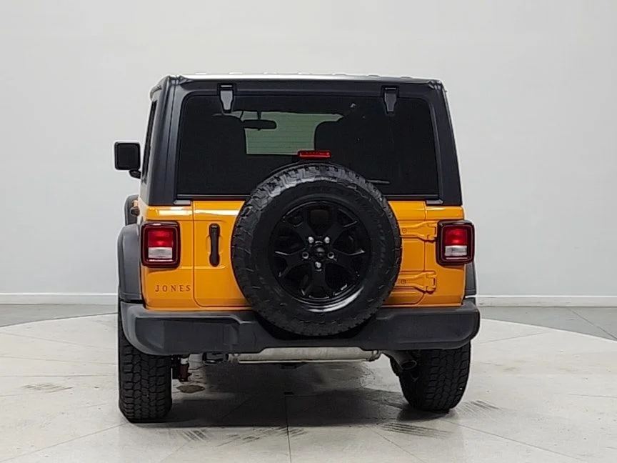 Used 2021 Orange Jeep Unlimited Willys image 6