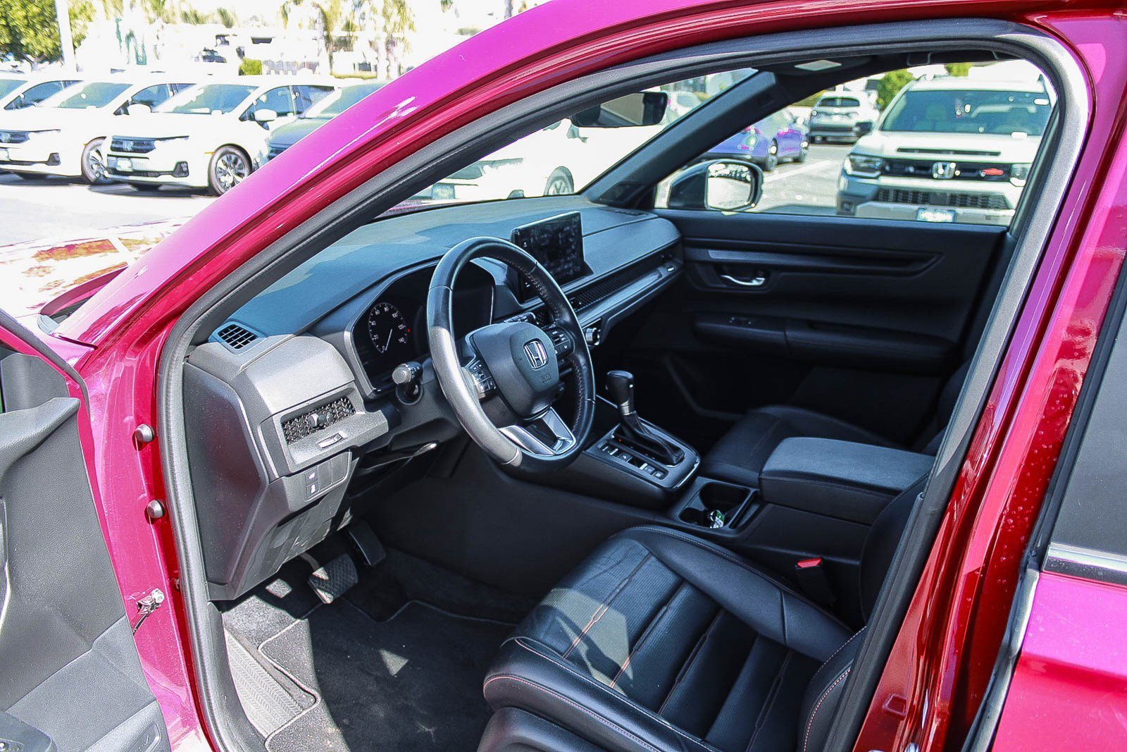 Certified Used 2025 Radiant Red Metallic Honda HYBRID AWD SPORT-L image 18