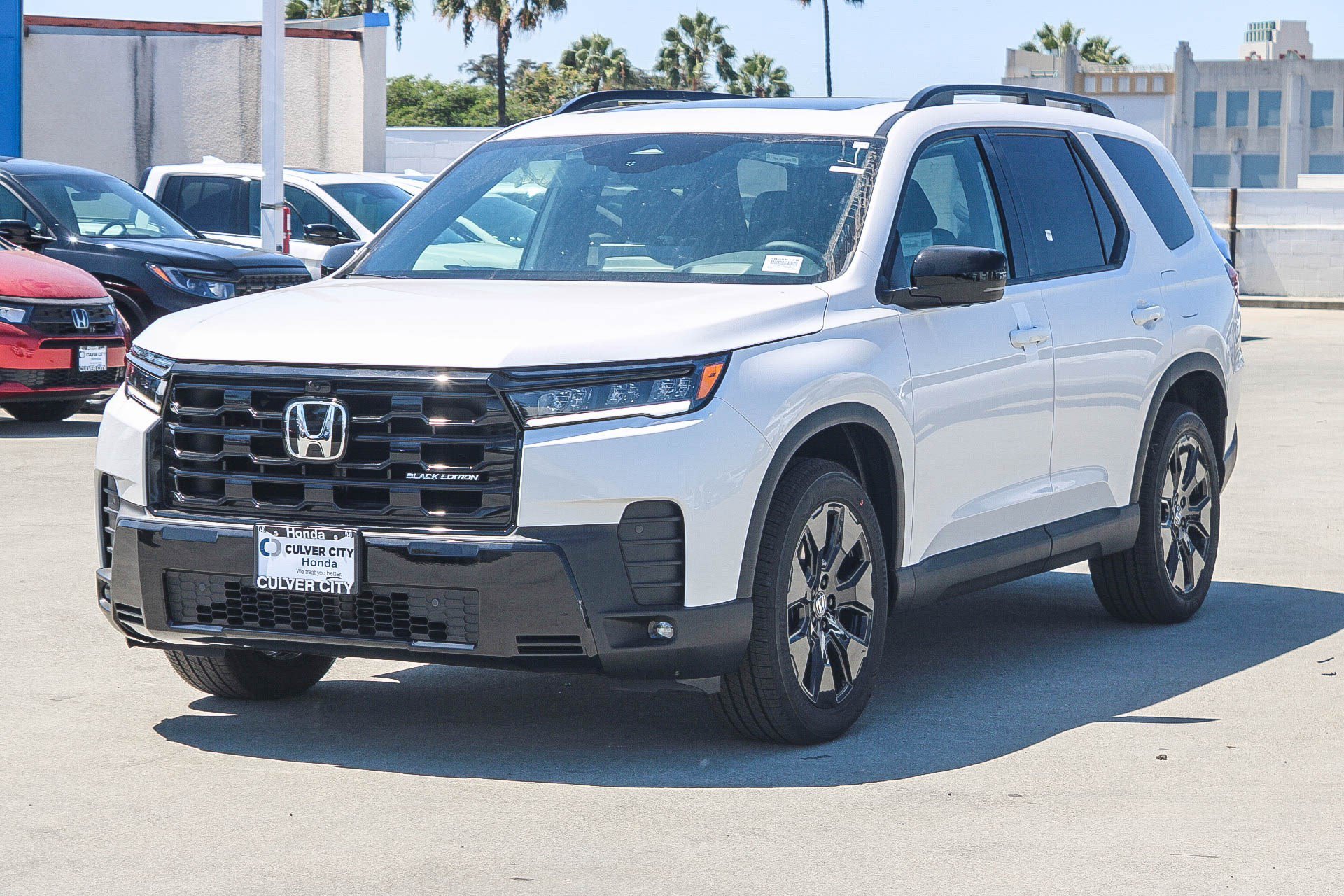 New 2026 Platinum White Pearl Honda Black Edition image 3