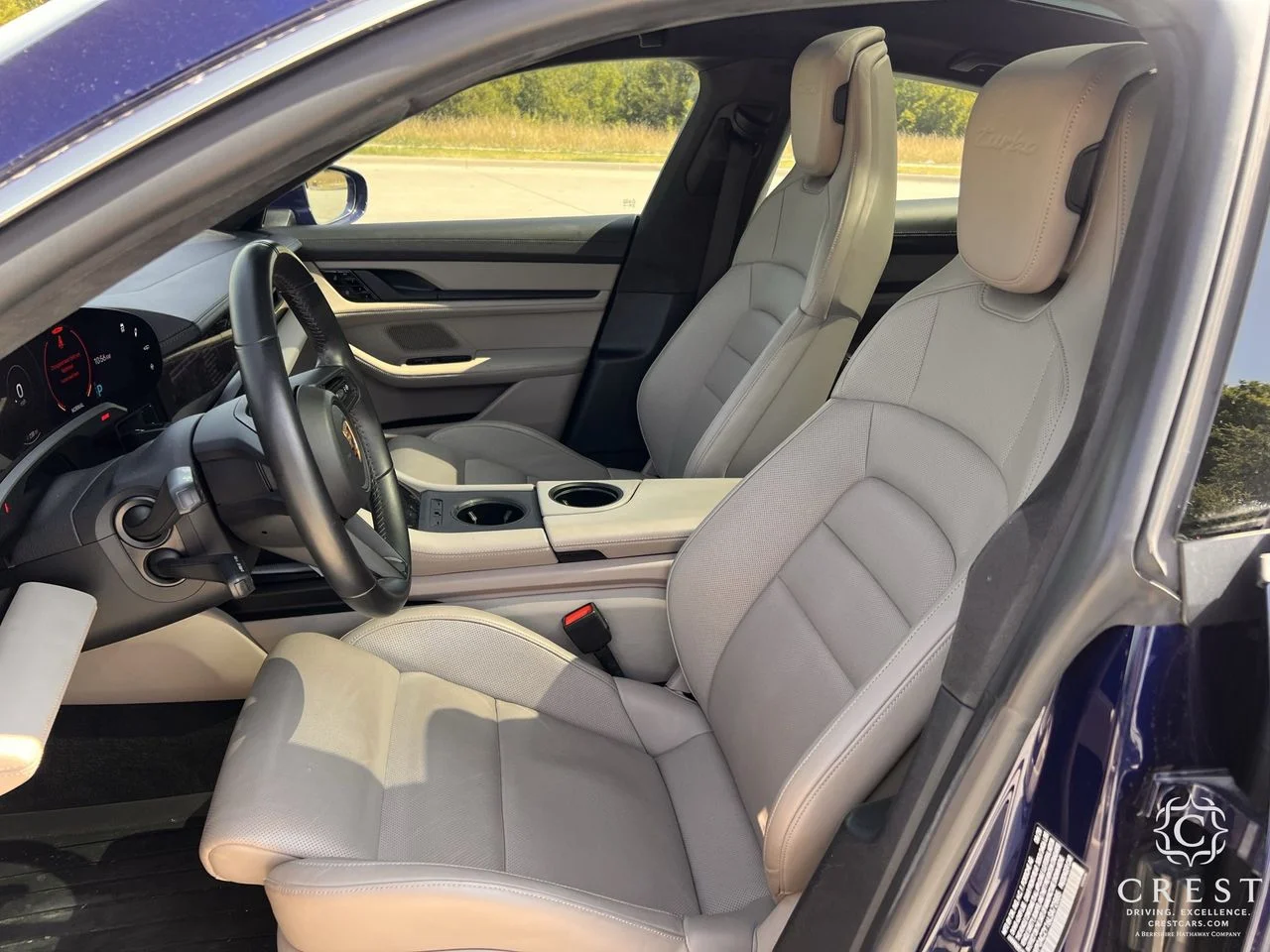 Used 2020 Gentian Blue Metallic Porsche Turbo image 22