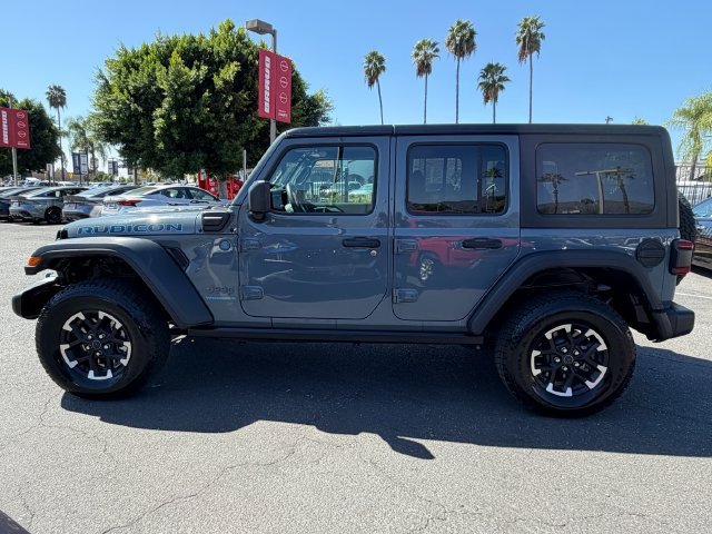 Used 2024 Gray Jeep Rubicon 4xe image 4