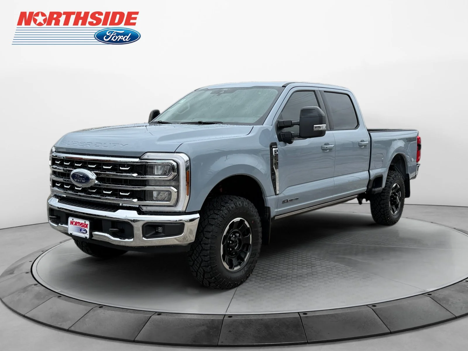 New 2026 Glacier Gray Metallic Tri-Coat Ford LARIAT image 3