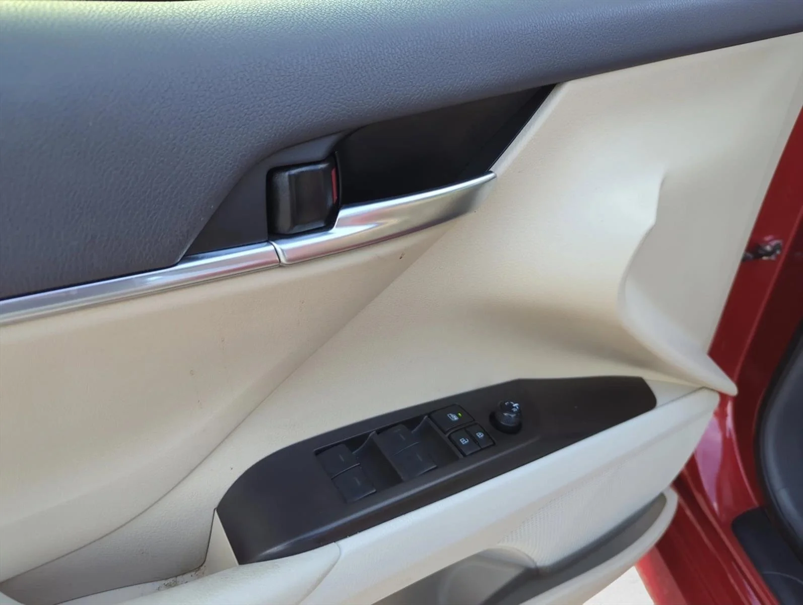 Used 2024 Supersonic Red Toyota LE image 9