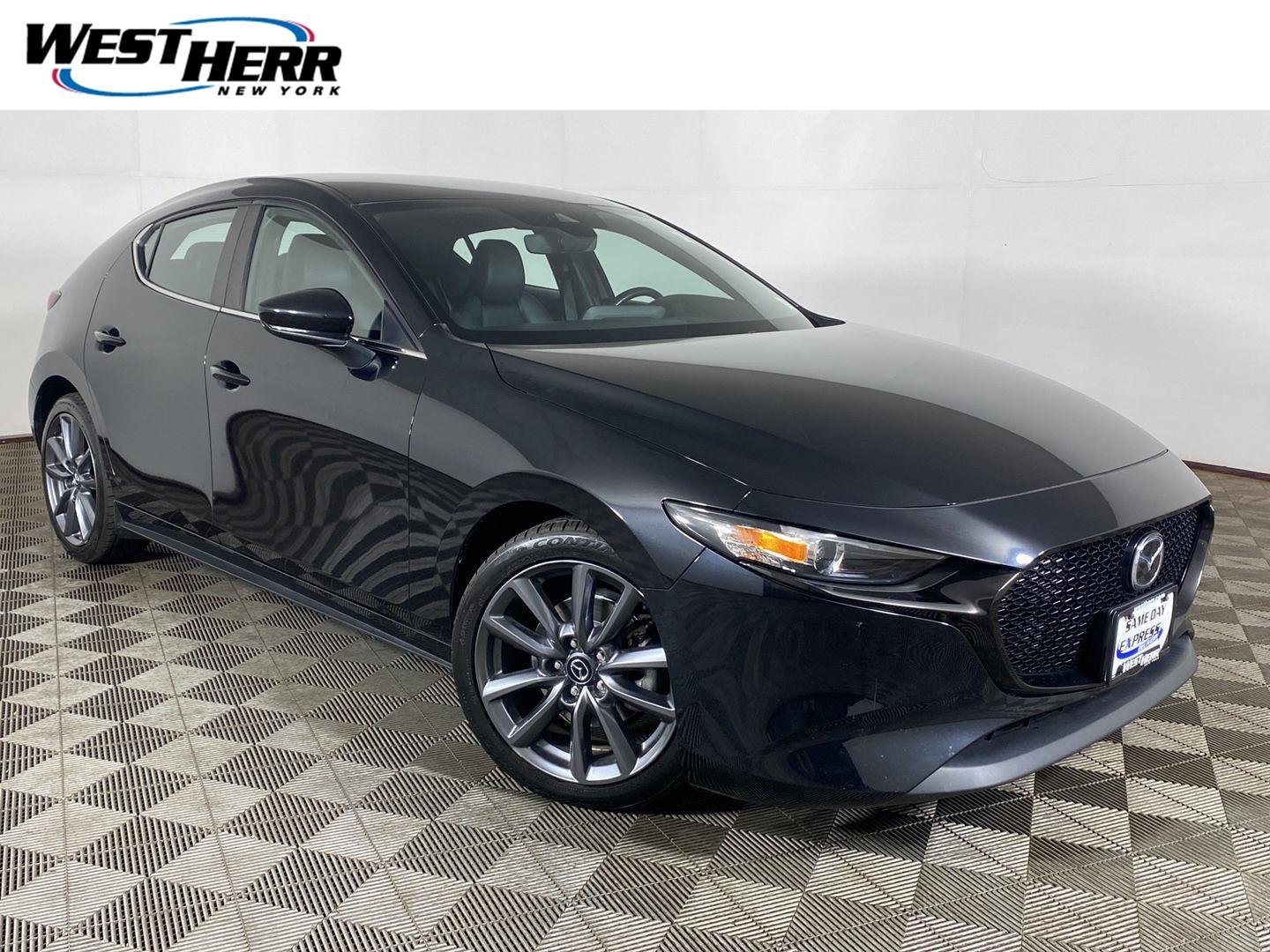 Used 2021 Jet Black Mica Mazda Select image 1