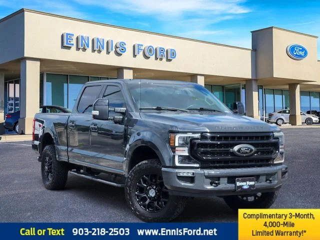 Used 2021 Gray Metallic Ford Lariat image 1