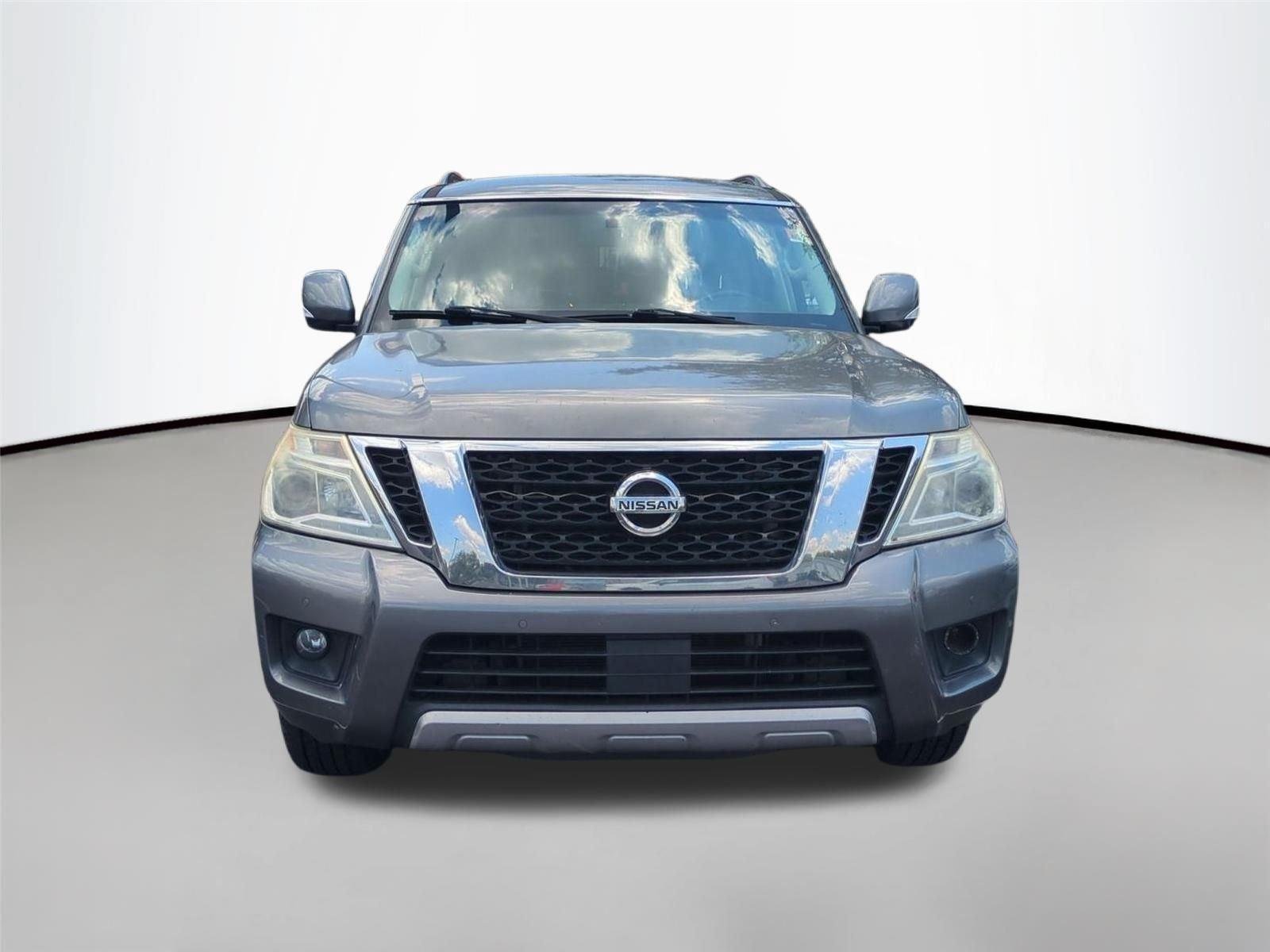 Used 2017 Gun Metallic Nissan SV image 2