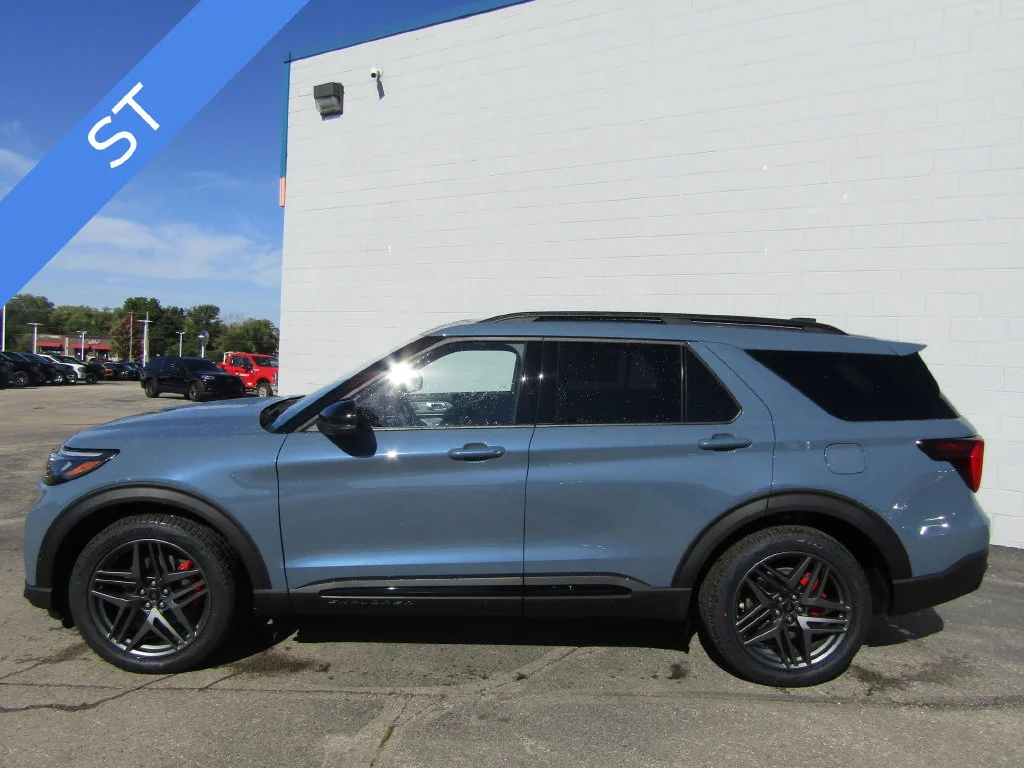 New 2027 Vapor Blue Metallic Ford ST image 2