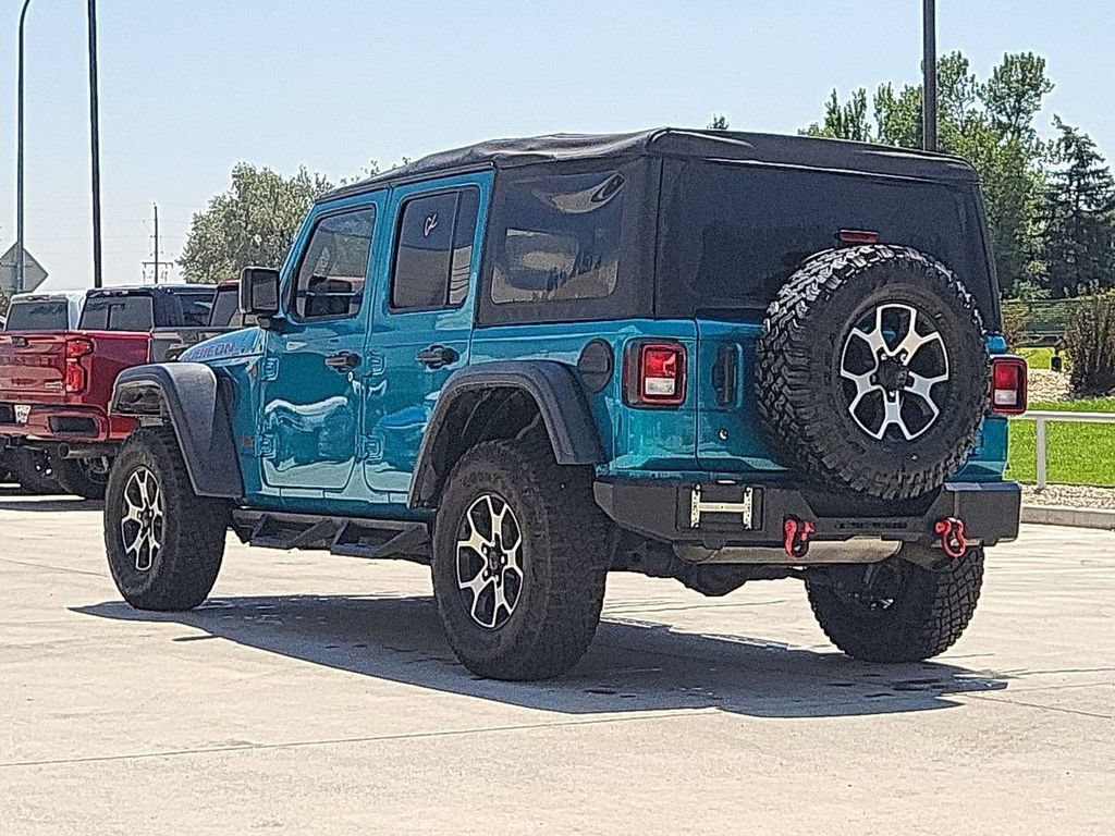 Used 2020 Teal Jeep Rubicon 4x4 image 6