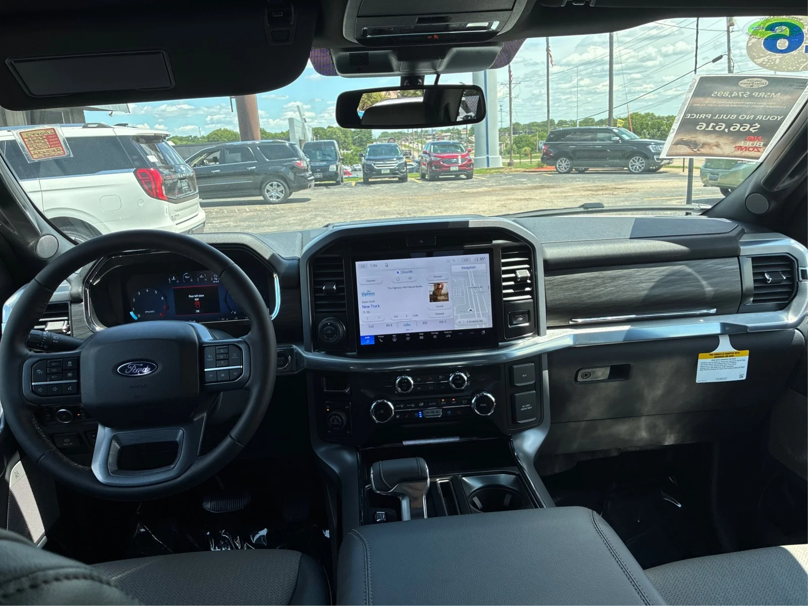 New 2026 Star White Metallic Tri-Coat Ford Lariat® image 21