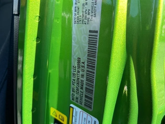 New 2026 Mojito Clear-Coat Exterior Paint Jeep Sport S image 21