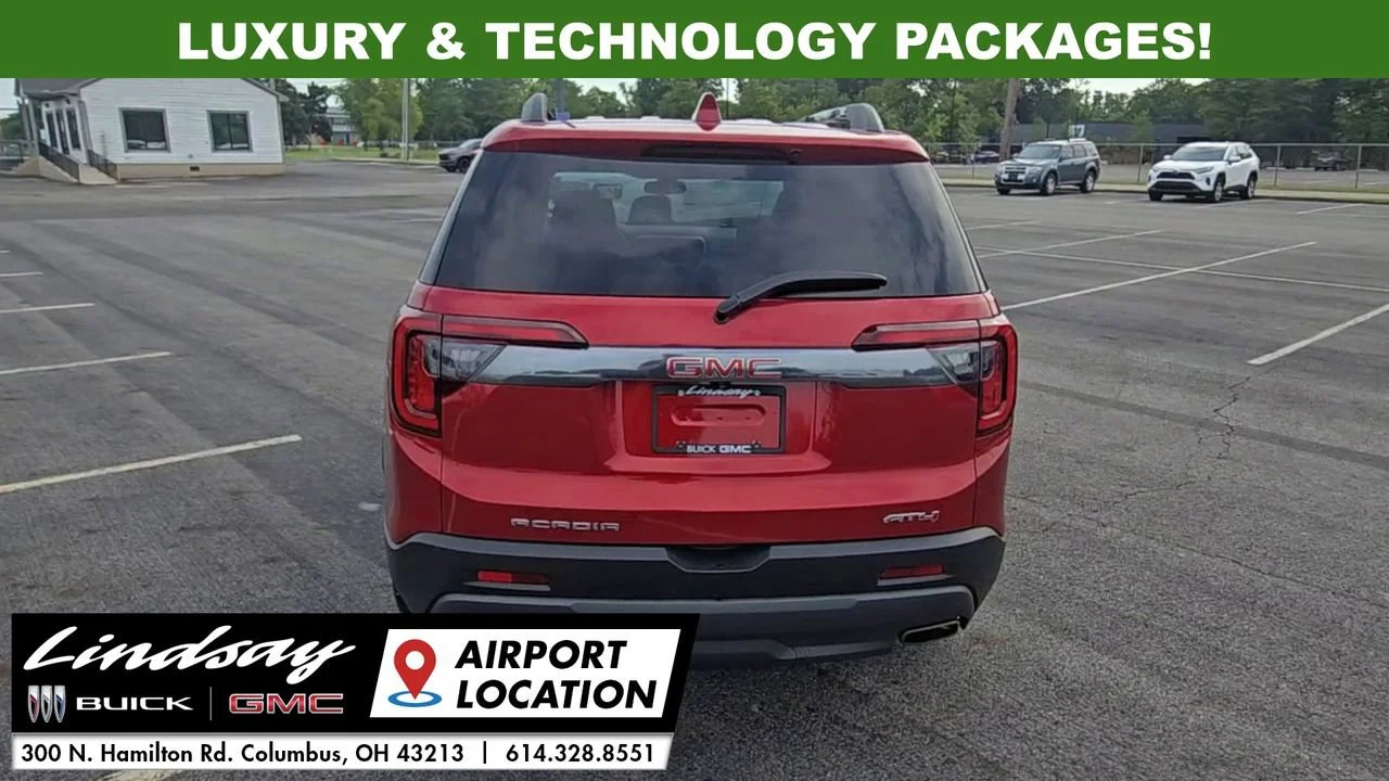 Used 2023 Volcanic Red Tintcoat GMC AT4 image 8