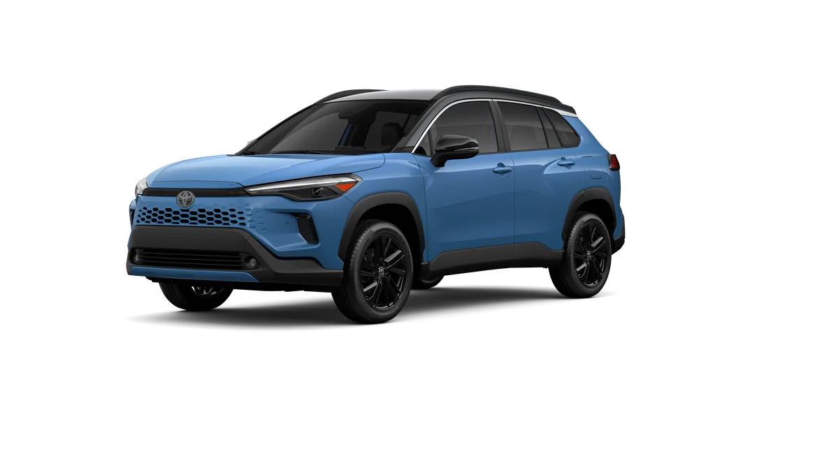 New 2026 Cavalry Blue with Jet Black roof Toyota Hybrid XSE image 1