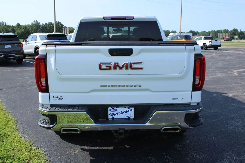 Used 2021 Summit White GMC SLT image 12