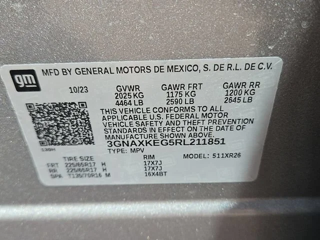 Used 2024 Sterling Gray Metallic Chevrolet LT image 29