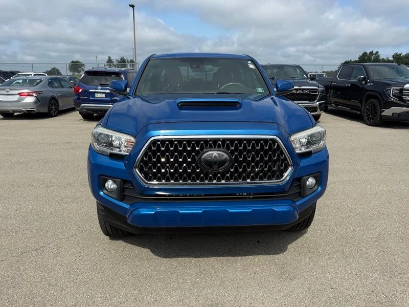 Used 2018 Blue Toyota TRD Sport image 2