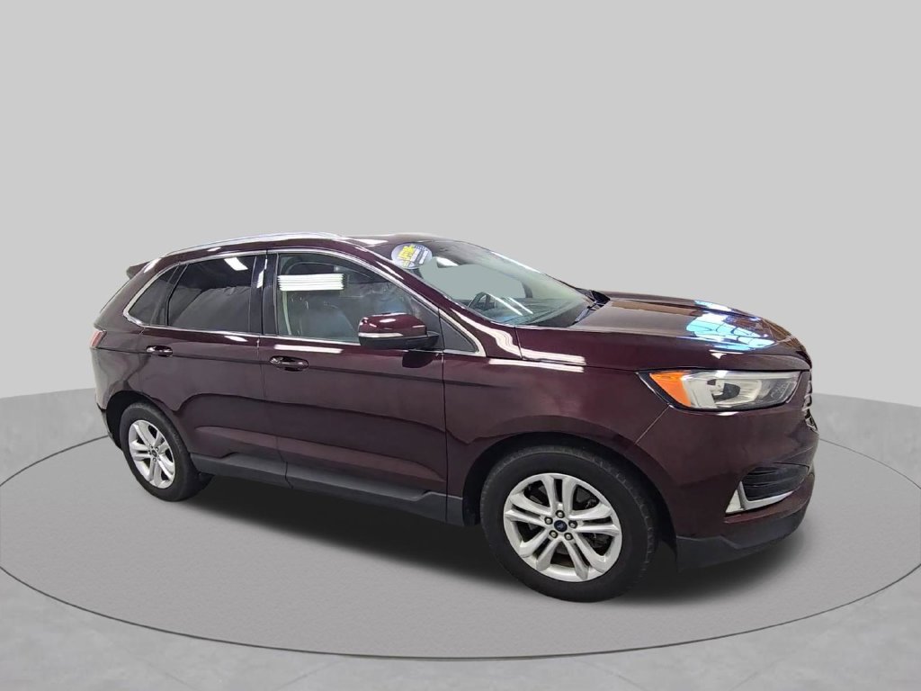 Used 2020 Burgundy Velvet Metallic Tinted Clearcoat Ford SEL image 2