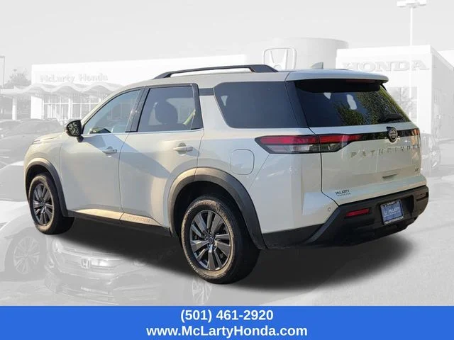 Used 2024 Pearl White Nissan SV image 3