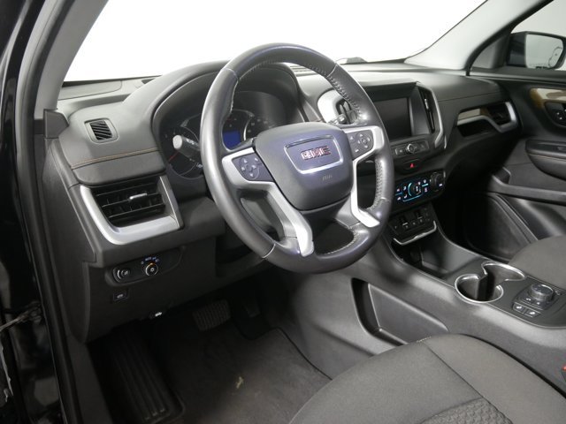 Used 2021 Ebony Twilight Metallic GMC SLE image 10