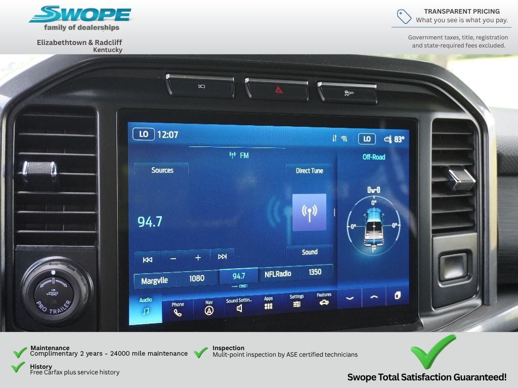 Used 2023 ICONIC SILVER METALLIC Ford XLT image 23