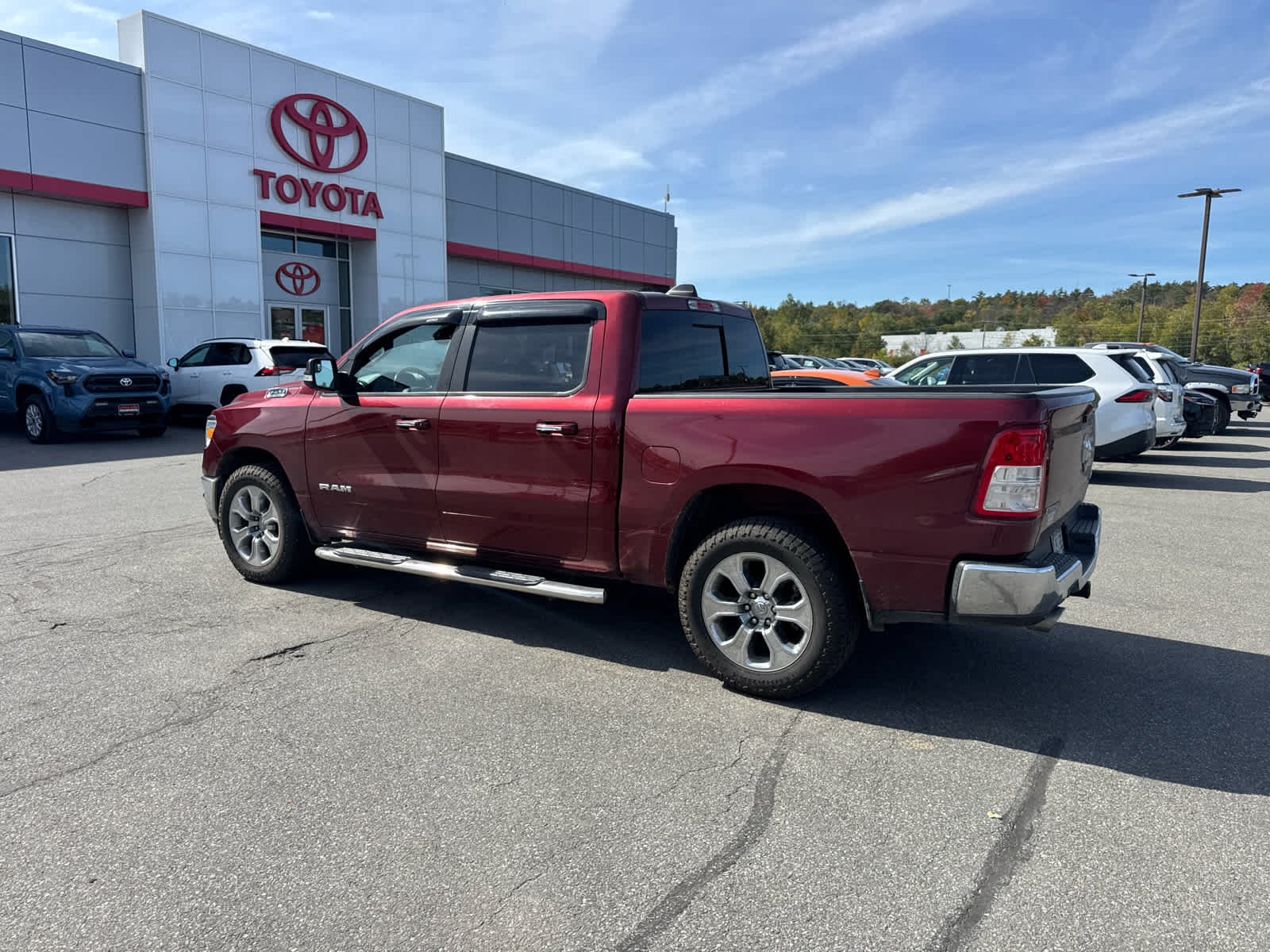 Used 2020 Delmonico Red Pearlcoat Ram Big Horn image 2