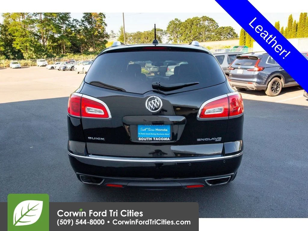 Used 2017 Ebony Twilight Metallic Buick Leather Group image 15