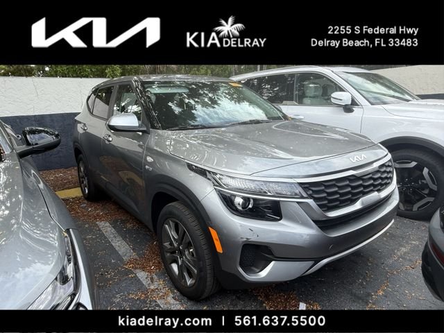 Certified Used 2023 Gray Kia LX image 1