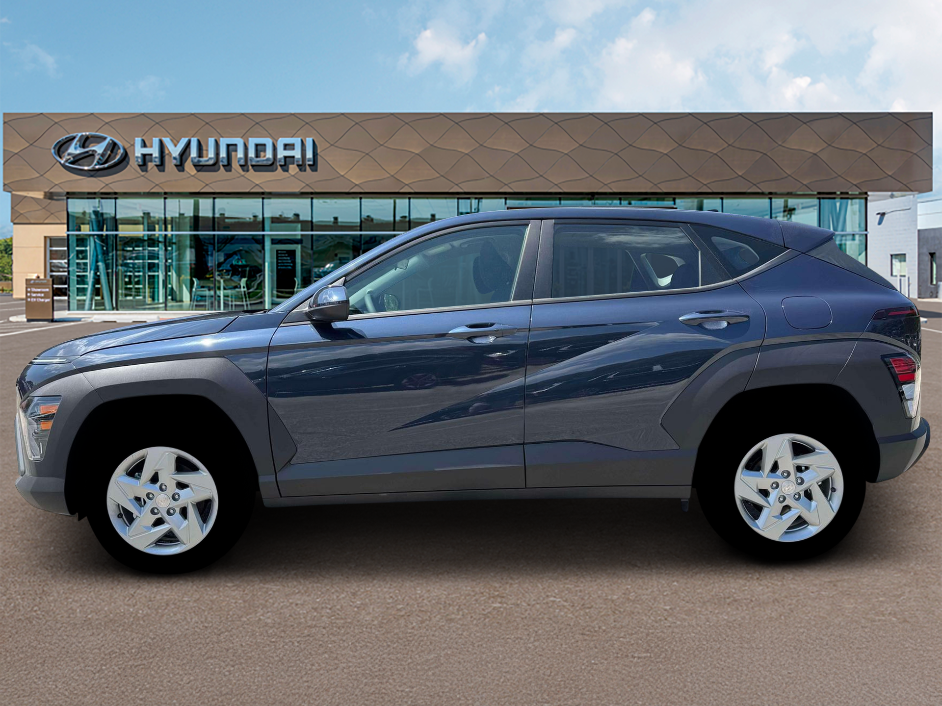 New 2026 Blue Hyundai SE AWD image 3