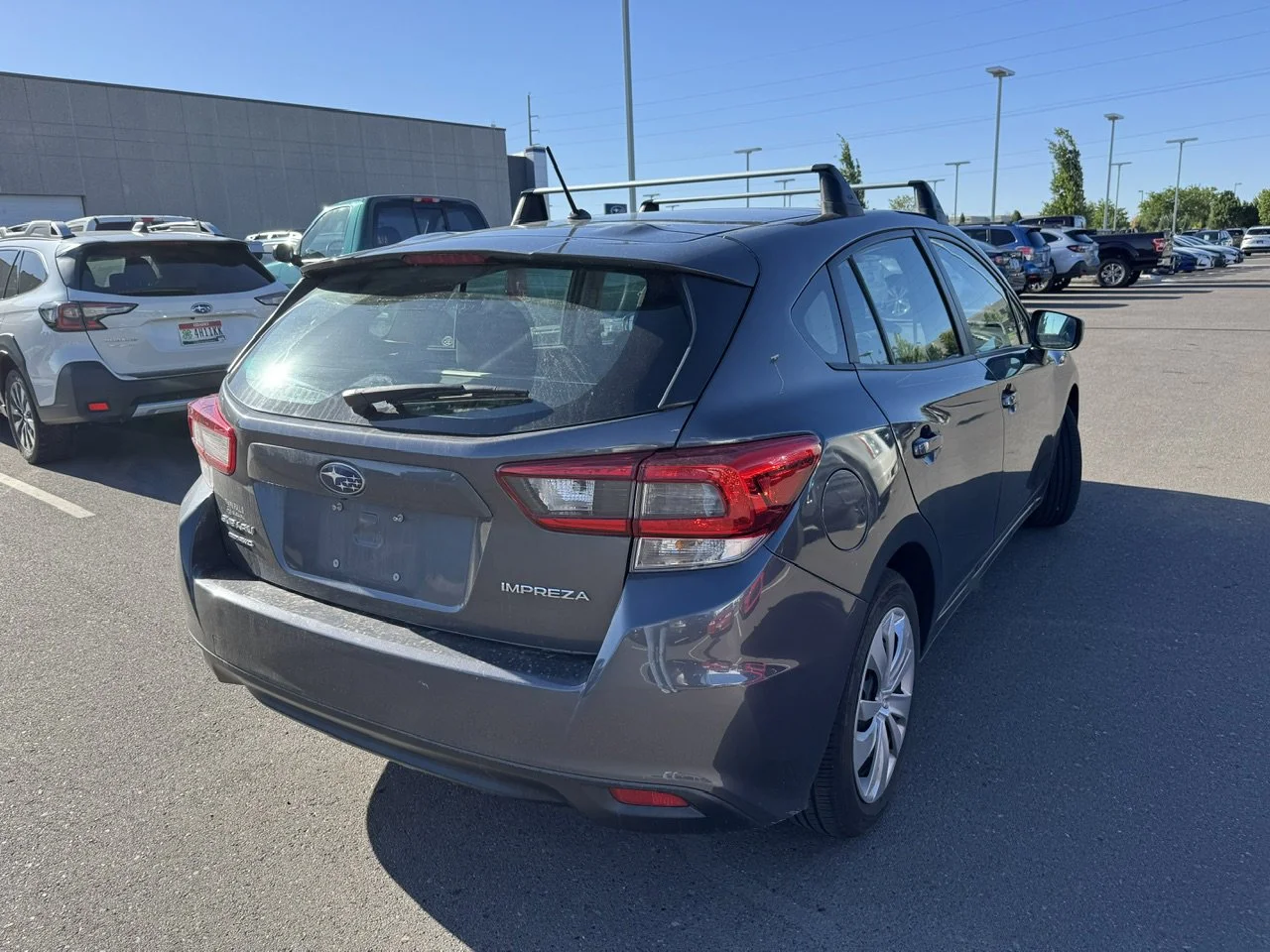 Used 2020 Magnetite Gray Metallic Subaru Base image 4