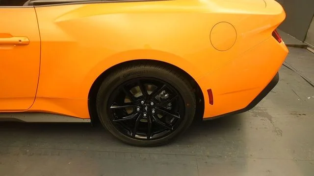 New 2026 Orange Fury Metallic Tri-coat Ford EcoBoost® Premium Convertible image 9