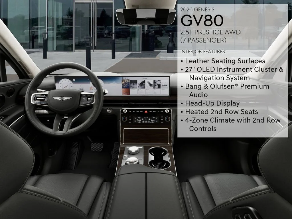 New 2026 Alta White Genesis 2.5T Prestige image 17