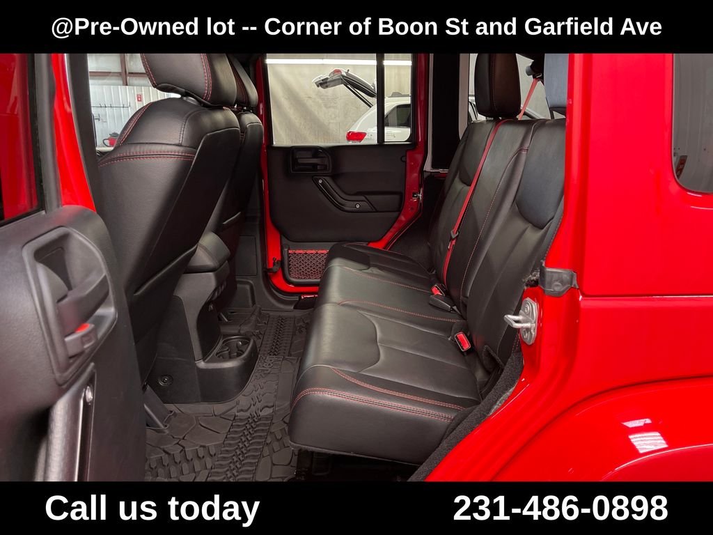 Used 2018 Red Jeep Unlimited Rubicon image 25