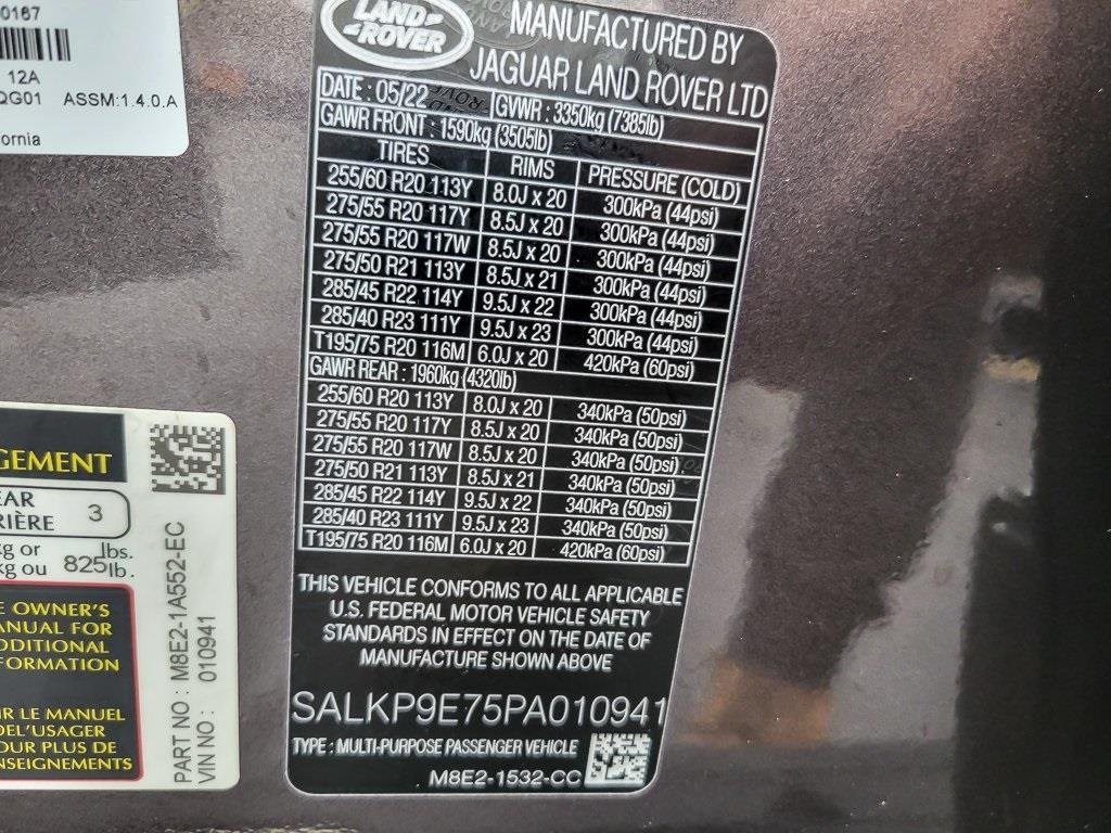 2023 LAND ROVER RANGE ROVER - Image 25