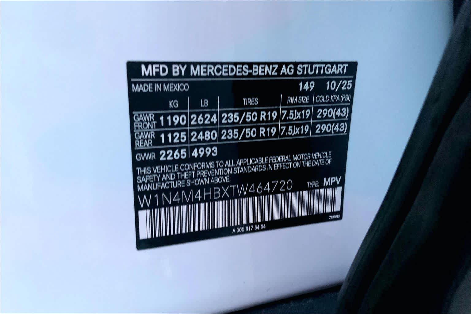 New 2026 Polar White Mercedes-Benz GLB 250 image 15