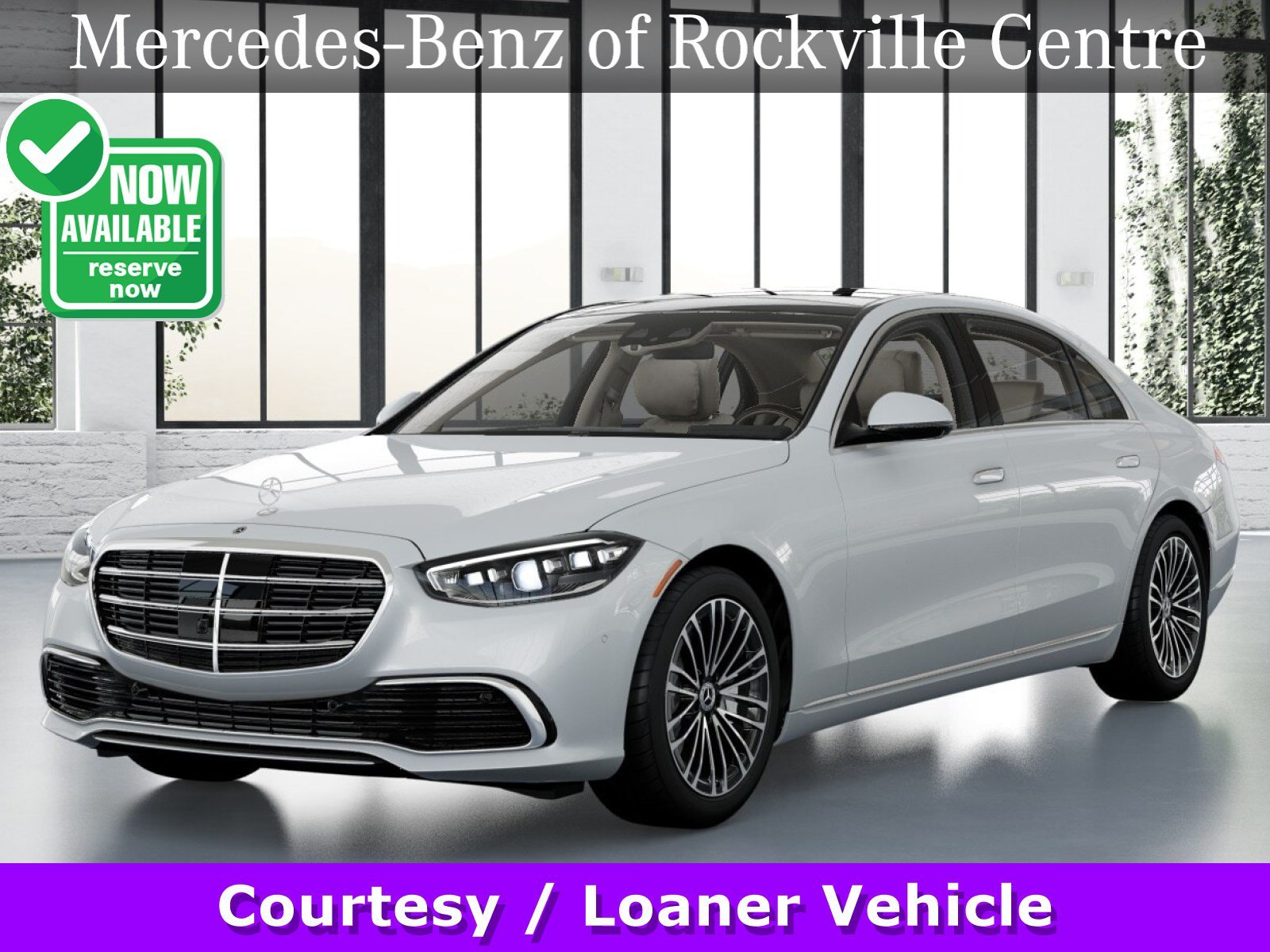 Used 2026 MANUFAKTUR Moonlight White Metallic Mercedes-Benz S 580 image 1