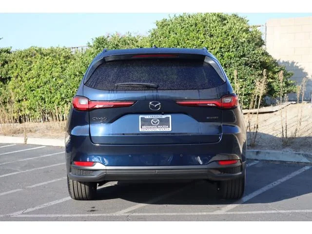 New 2026 Deep Crystal Blue Mica Mazda 3.3 Turbo Premium Sport AWD image 4