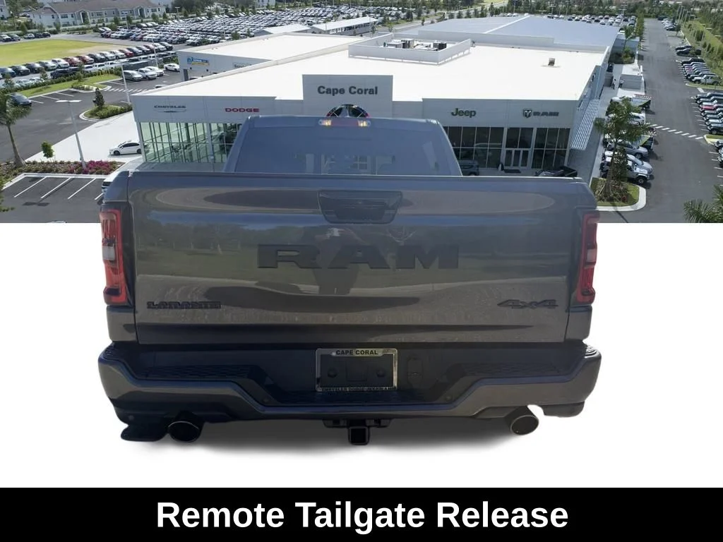 New 2026 Granite Crystal Metallic Clear-Coat Exterior Paint RAM Laramie image 9