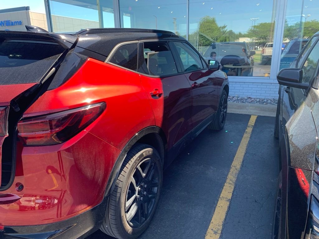 Used 2023 Radiant Red Tintcoat Chevrolet RS image 8