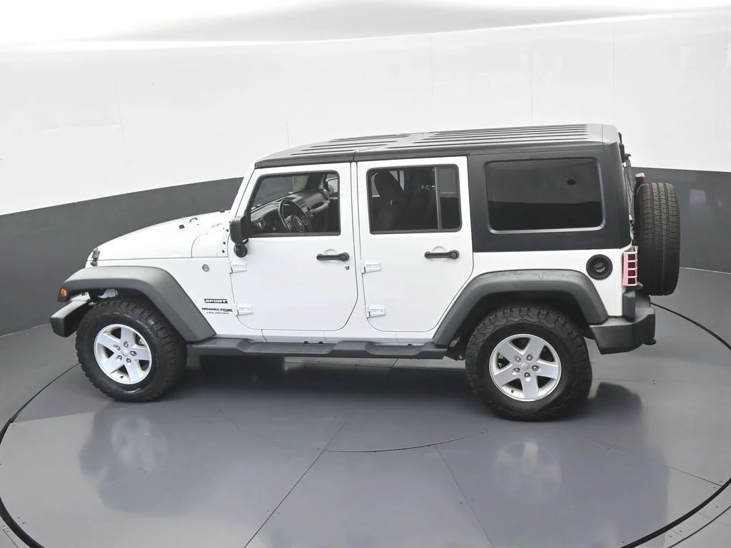 Used 2018 Bright White Clearcoat Jeep Unlimited Sport image 43