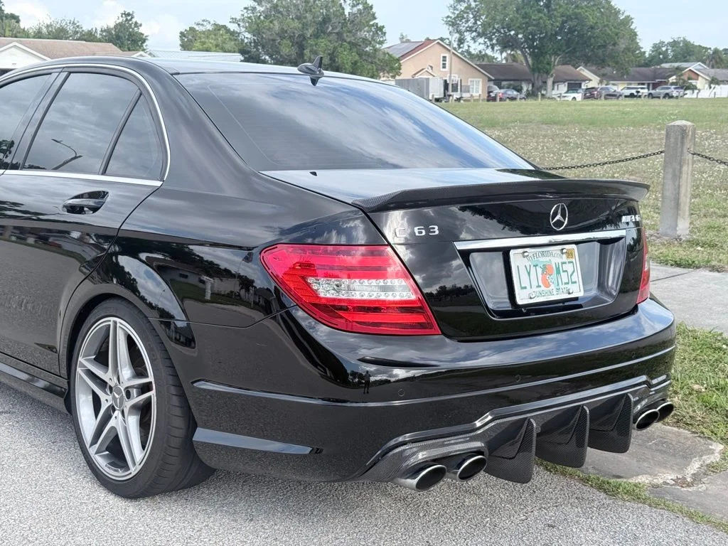 Used 2013 Black Mercedes-Benz C 63 AMG® image 10