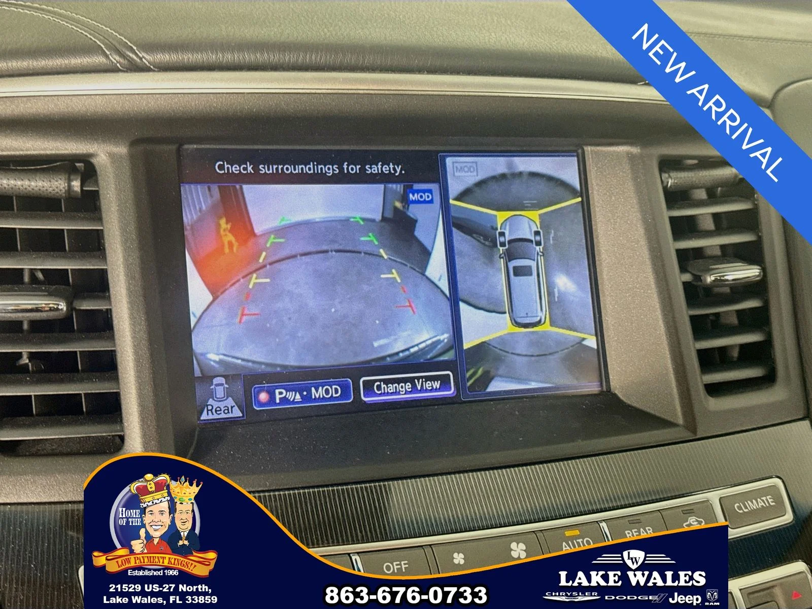 Used 2016 Blue INFINITI Base image 14