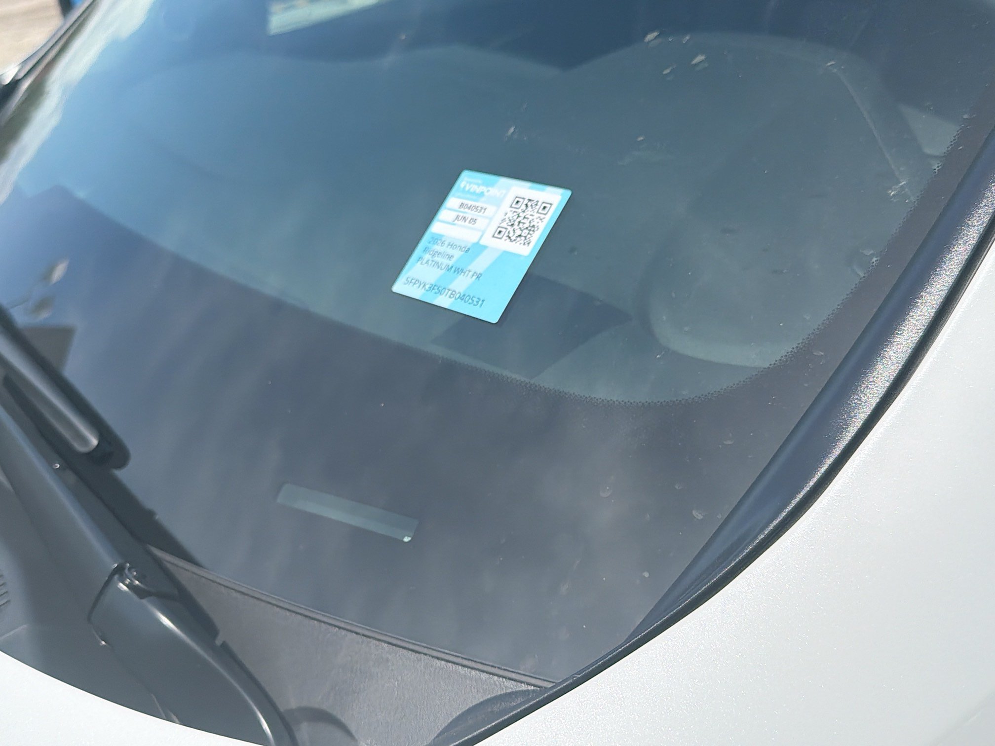 New 2026 Platinum White Pearl Honda RTL image 27