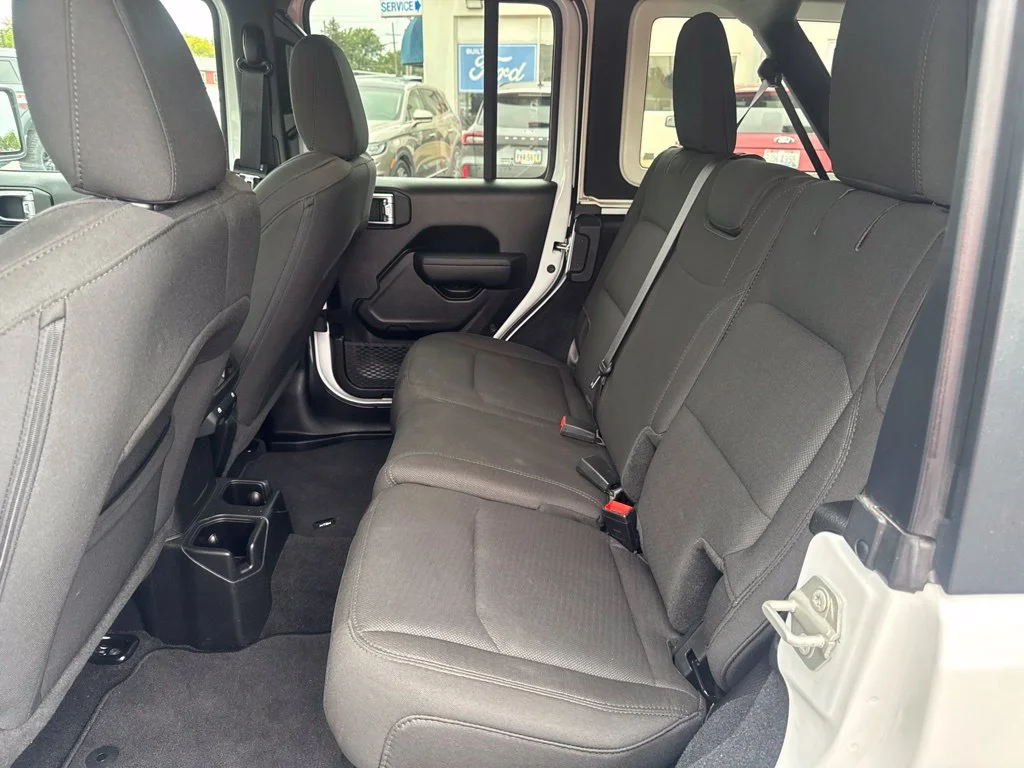 Certified Used 2023 Bright White Clearcoat Jeep Sport image 29
