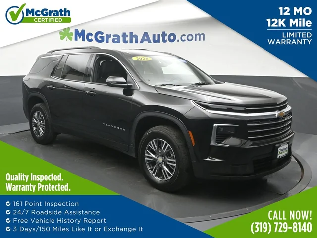 2026 Chevrolet Traverse LT