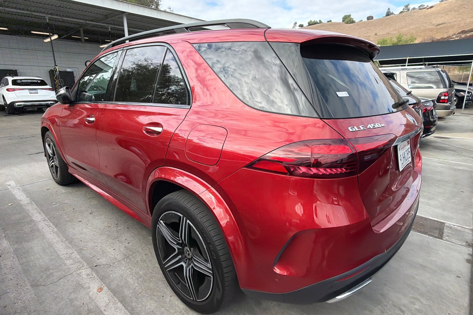 Certified Used 2024 Red Mercedes-Benz GLE 450e image 10