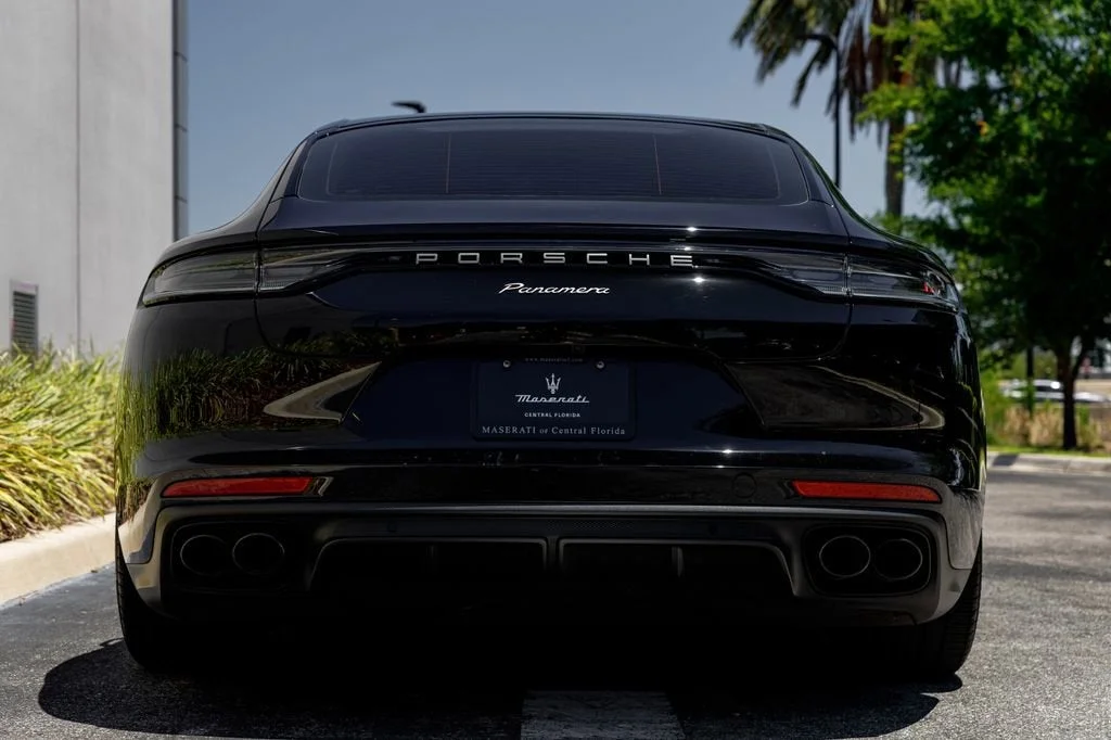 Used 2023 Black Porsche Platinum Edition image 4