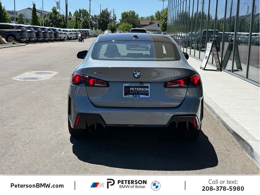 New 2026 Skyscraper Grey Metallic BMW 228 Gran Coupe image 4