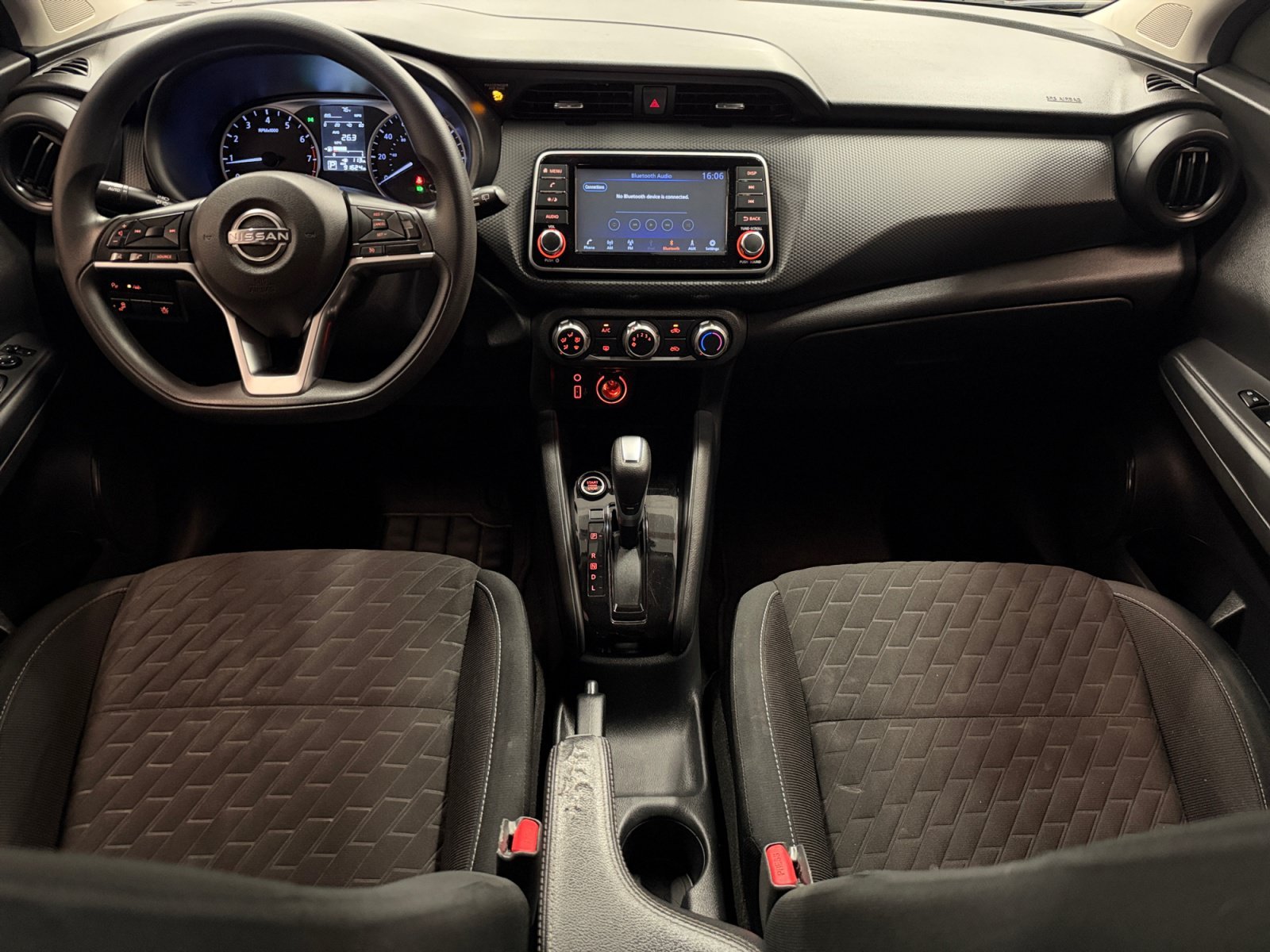 Used 2022 Electric Blue Metallic Nissan S image 3